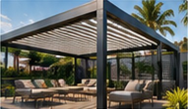 Pergola aluminium